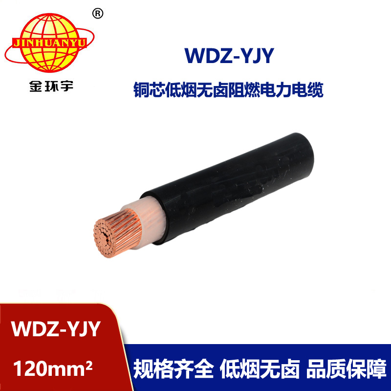 金環(huán)宇電線電纜 交聯(lián)低煙無鹵電線電纜 WDZ-YJY 120平方 電力電纜